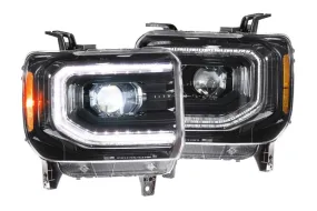 Morimoto Headlights GMC Sierra (2014-2018) XB LED - Black