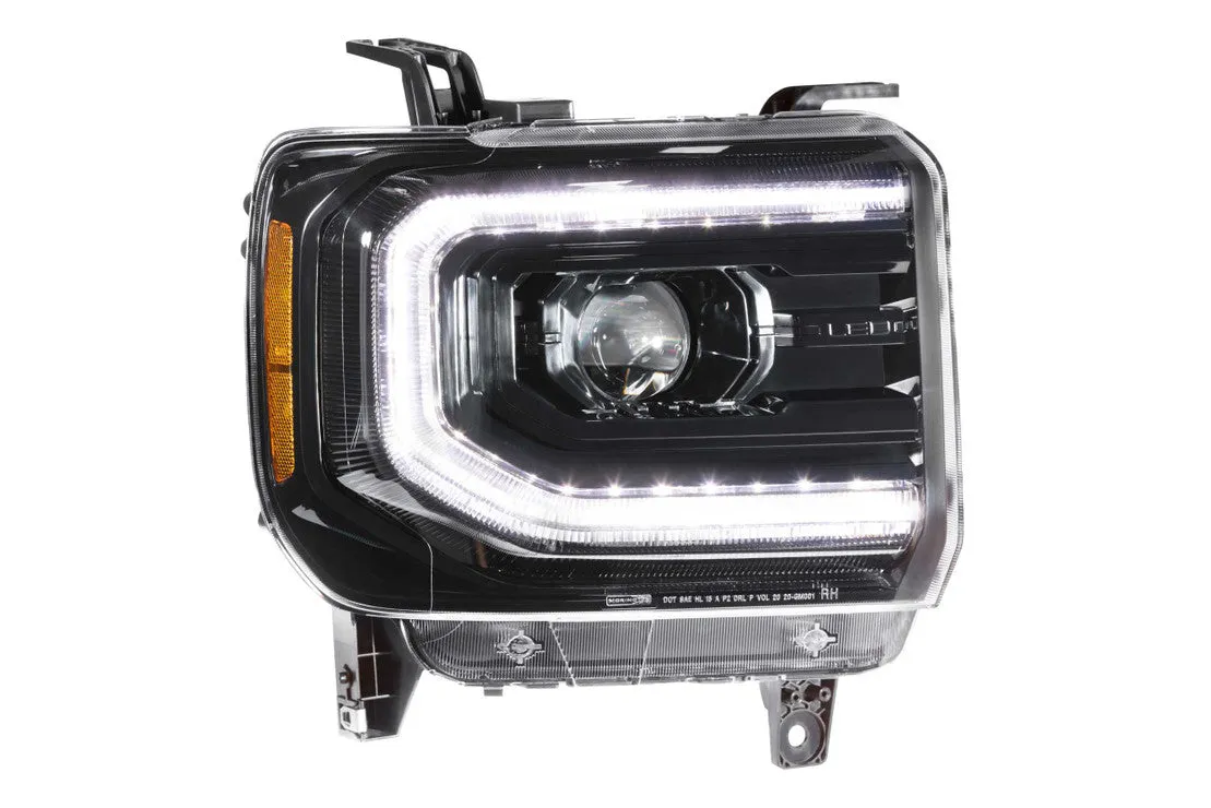 Morimoto Headlights GMC Sierra (2014-2018) XB LED - Black