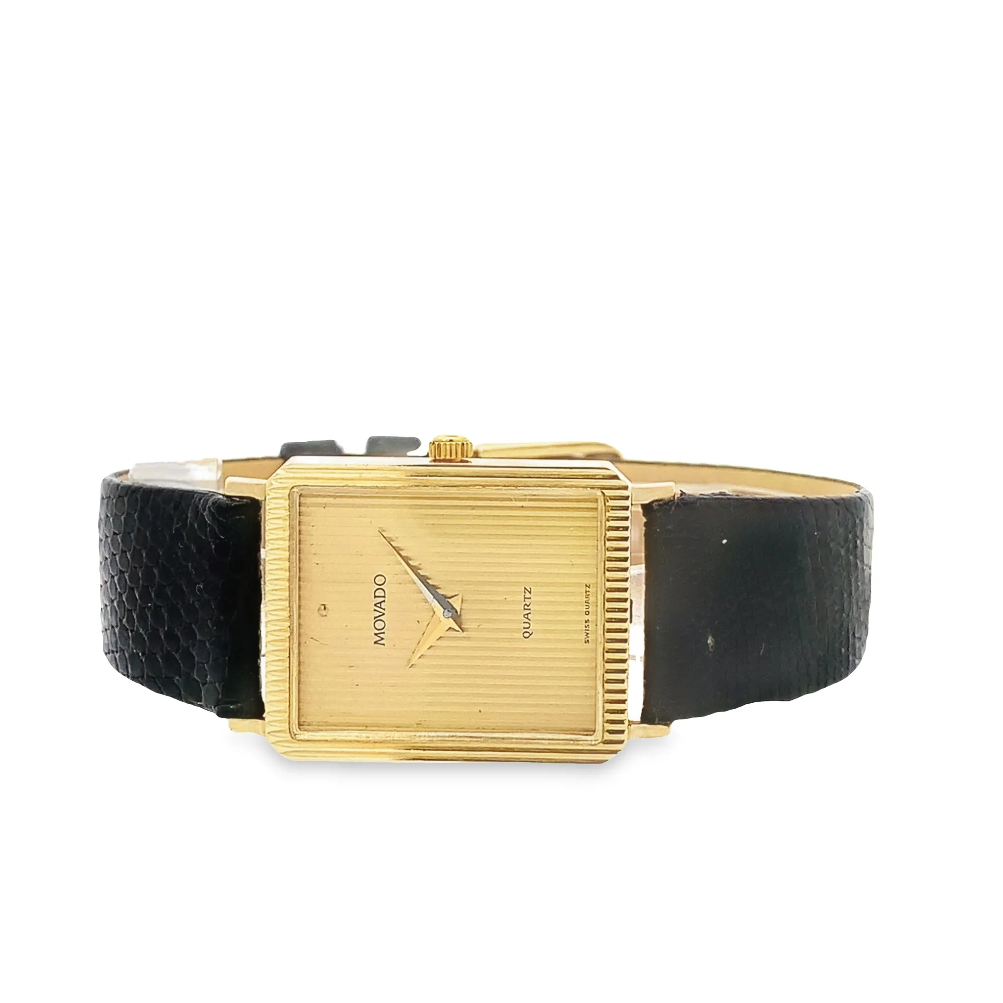 MOVADO - Swiss 14K Gold Case Watch
