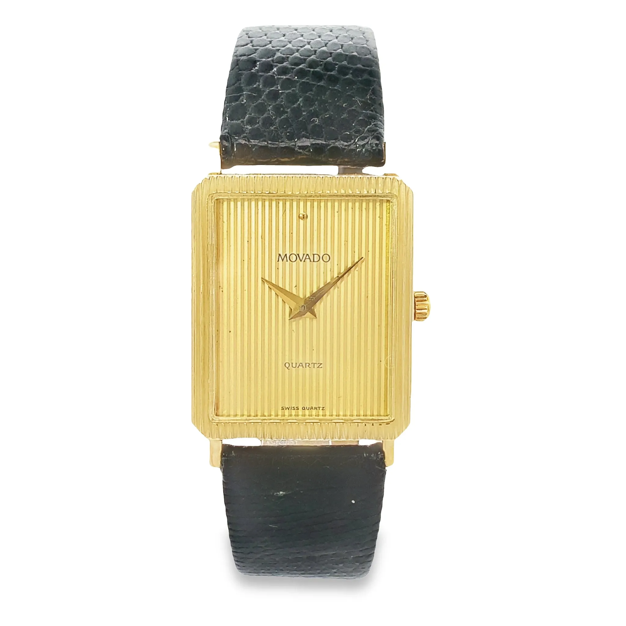 MOVADO - Swiss 14K Gold Case Watch