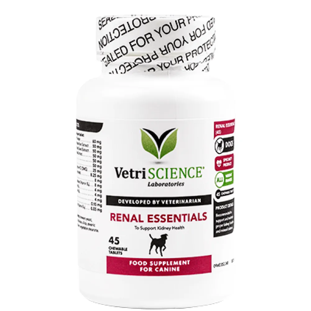 MSD Animal Health Renal Essential Kidney Support for Dogs (pack of 45 tablets)