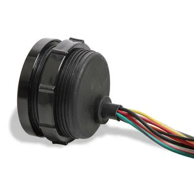 MSD Standalone Wideband Air-Fuel Ratio Gauge - 8:1-18:1 AFR - Electric - Analog - Full Sweep - 2-1/16 in Diameter - Wiring Harness / Sensor Included - White Face