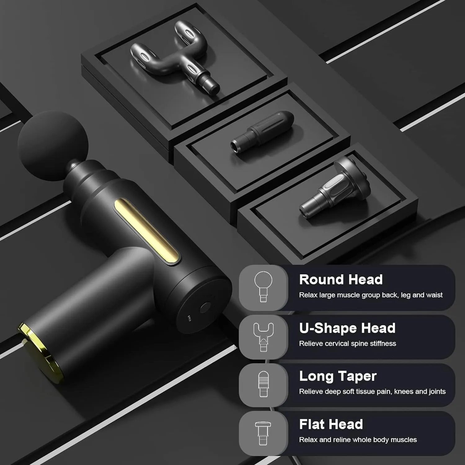 Multi-Functional Body Massager Gun Sy-720