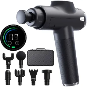 Muscle massage gun Fusion Black Pro, black