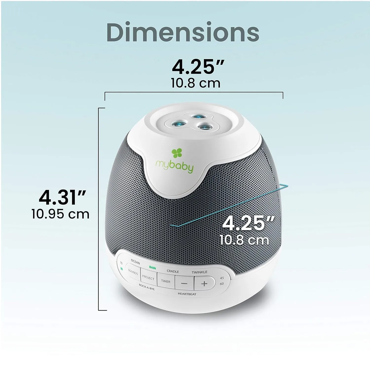 Mybaby Lullaby Sound Machine & Projector