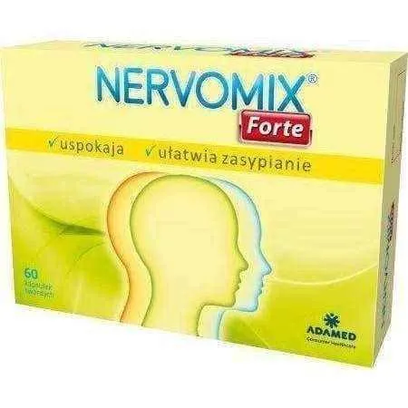 NERVOMIX FORTE x 20 capsules, natural sleep aids