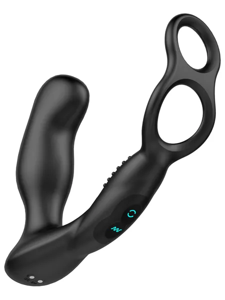 Nexus REVO Embrace Rotating Prostate and perineum massager with cock and ball rings