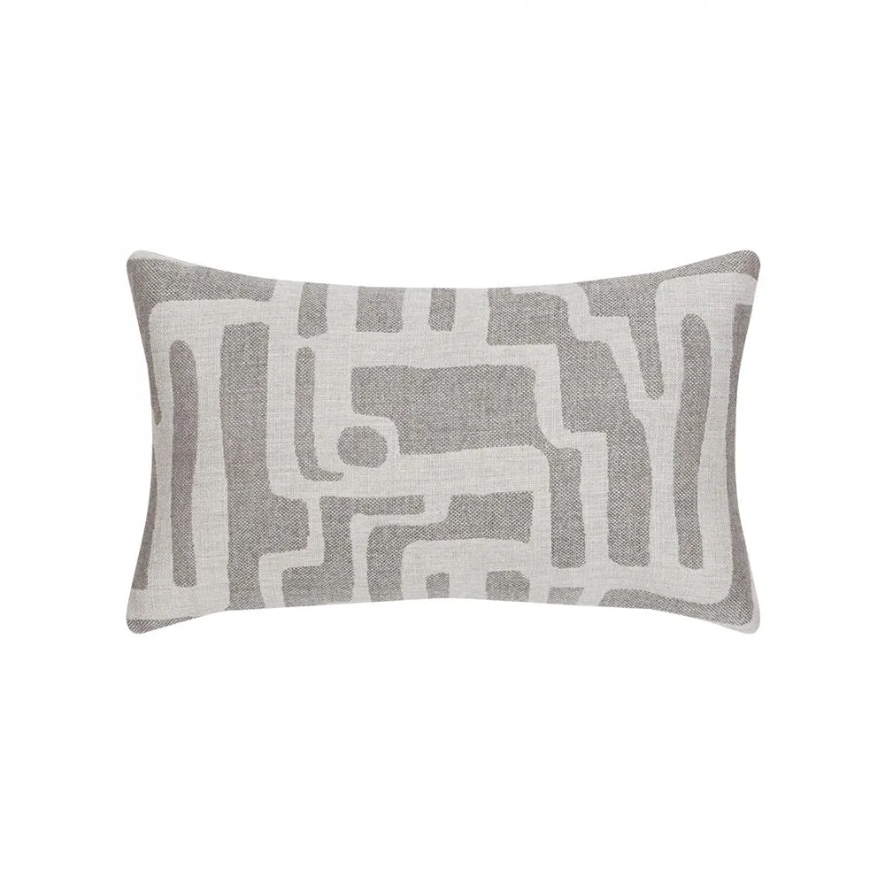 NOBLE PEWTER LUMBAR PILLOW
