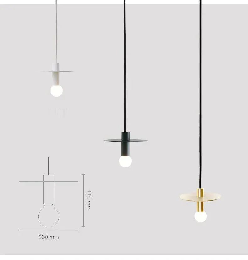 Nordic Creative Restaurant Chandelier Single Simple Personality Window Lighting