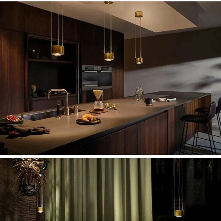 Nordic Postmodern Living Room Restaurant Bedroom Bedside Water Bar Designer Magic Ball Single Head Acrylic Small Chandelier