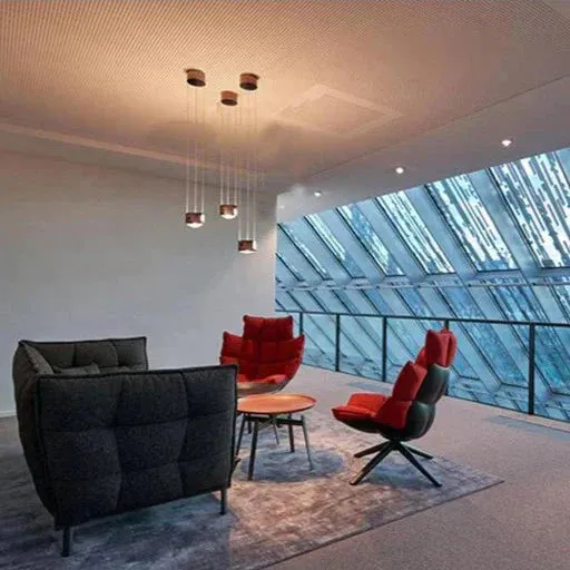 Nordic Postmodern Living Room Restaurant Bedroom Bedside Water Bar Designer Magic Ball Single Head Acrylic Small Chandelier