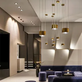 Nordic Postmodern Living Room Restaurant Bedroom Bedside Water Bar Designer Magic Ball Single Head Acrylic Small Chandelier