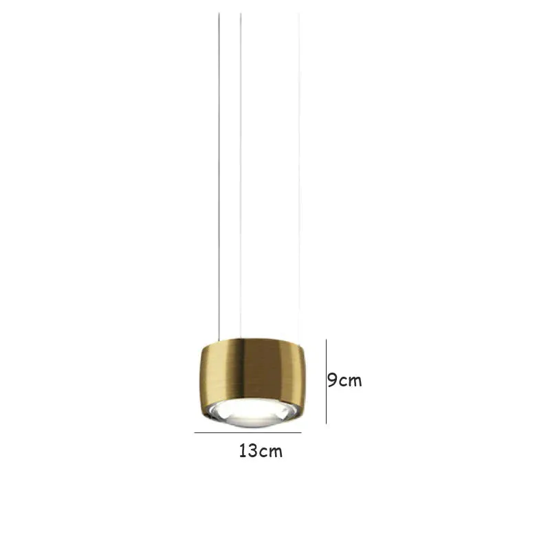 Nordic Postmodern Living Room Restaurant Bedroom Bedside Water Bar Designer Magic Ball Single Head Acrylic Small Chandelier