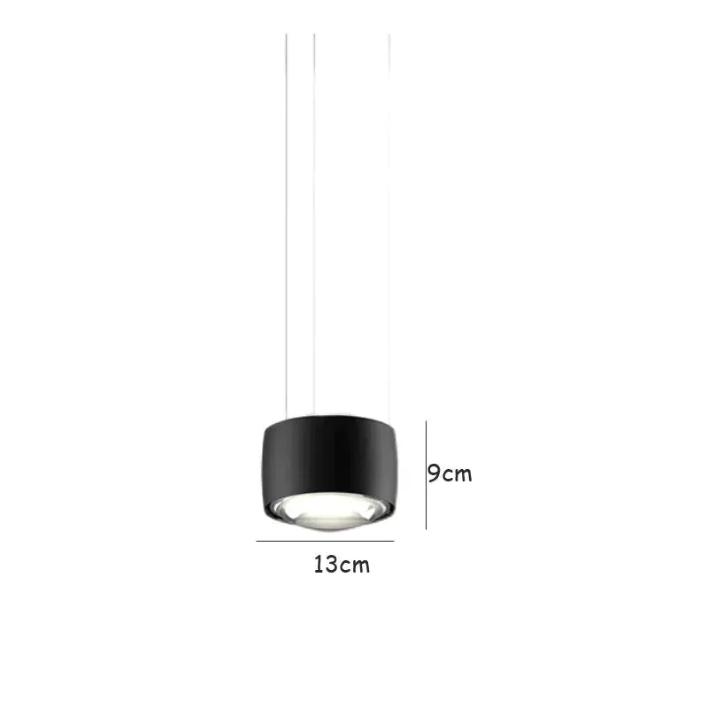 Nordic Postmodern Living Room Restaurant Bedroom Bedside Water Bar Designer Magic Ball Single Head Acrylic Small Chandelier