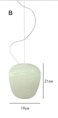 Nordic Style Personalized Art Chandelier Creative Japanese Inn B & B Hotel Bedroom Dining Room Model Room White Chandelier