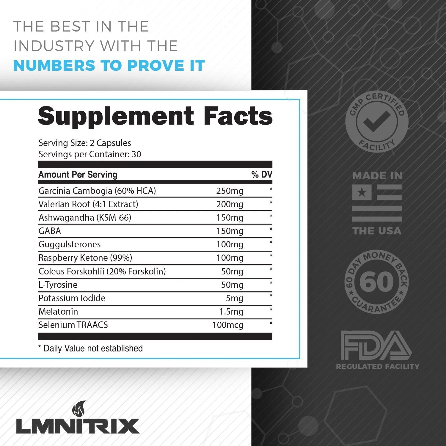 NYTESHRED | Sleep Aid Fat Burner Supplement ✮ 60ct