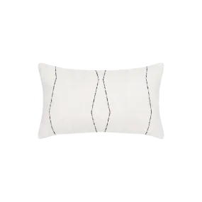 OBLIQUE EBONY LUMBAR PILLOW