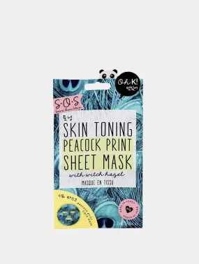 Oh K! SOS Printed Peacock Print Sheet Mask