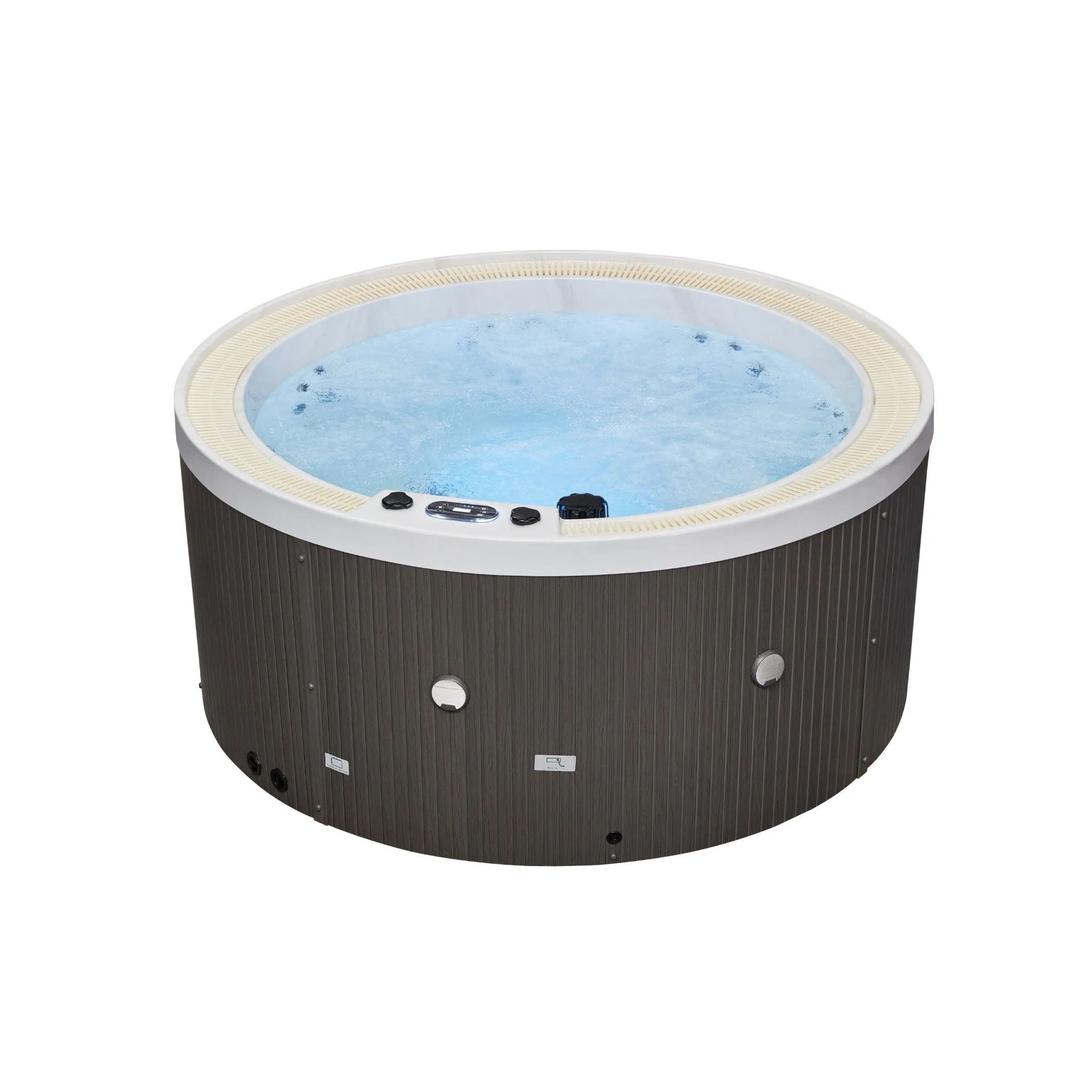Oscar 6 Person Round Hot Tub Spa with 52 Jets & Bluetooth WS-007