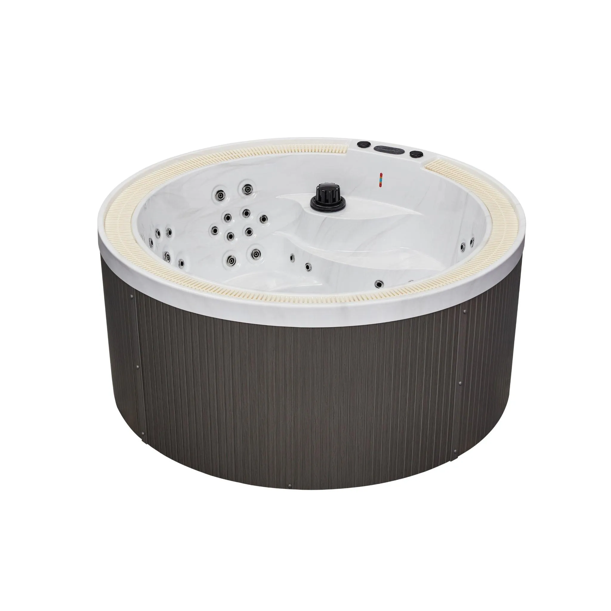 Oscar 6 Person Round Hot Tub Spa with 52 Jets & Bluetooth WS-007