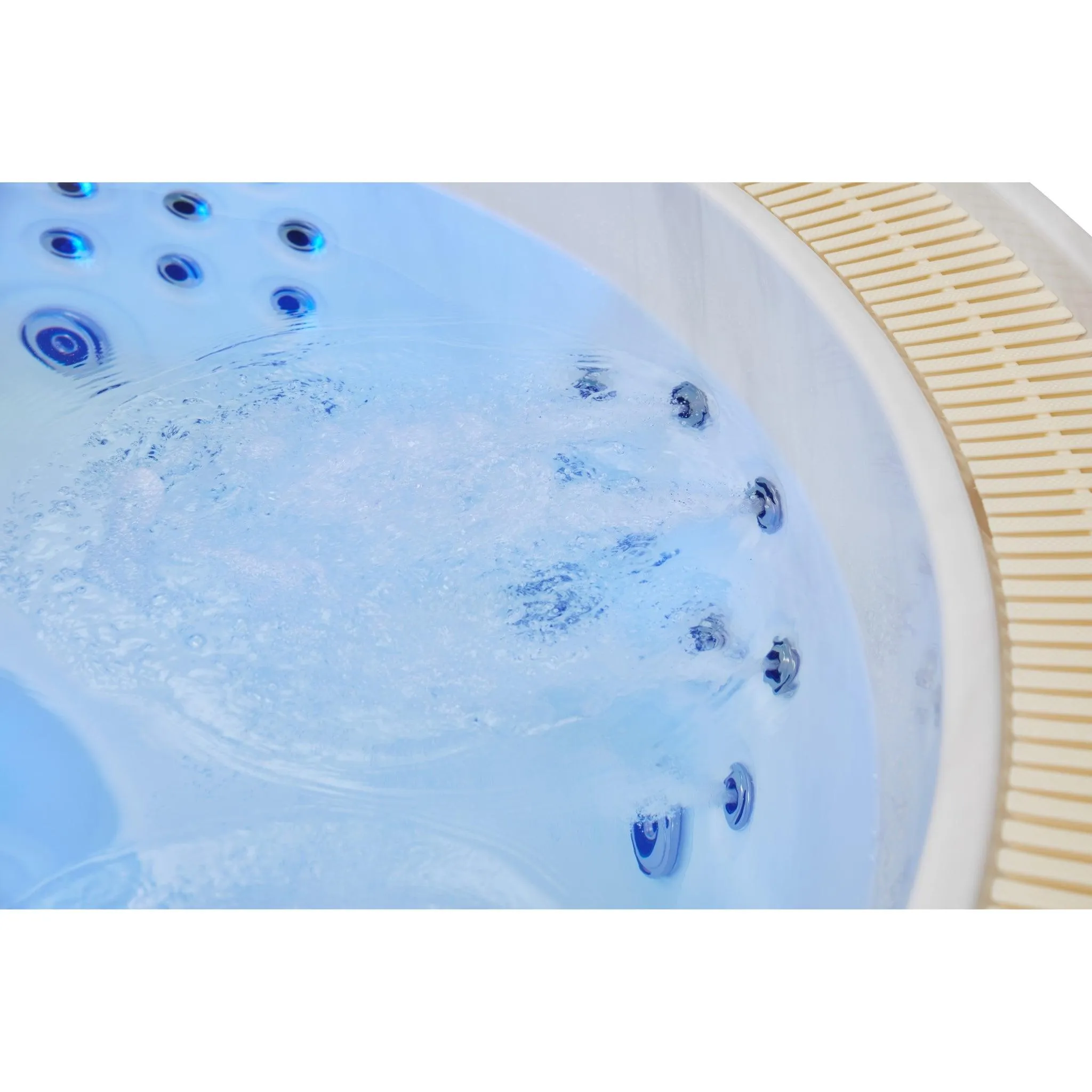 Oscar 6 Person Round Hot Tub Spa with 52 Jets & Bluetooth WS-007