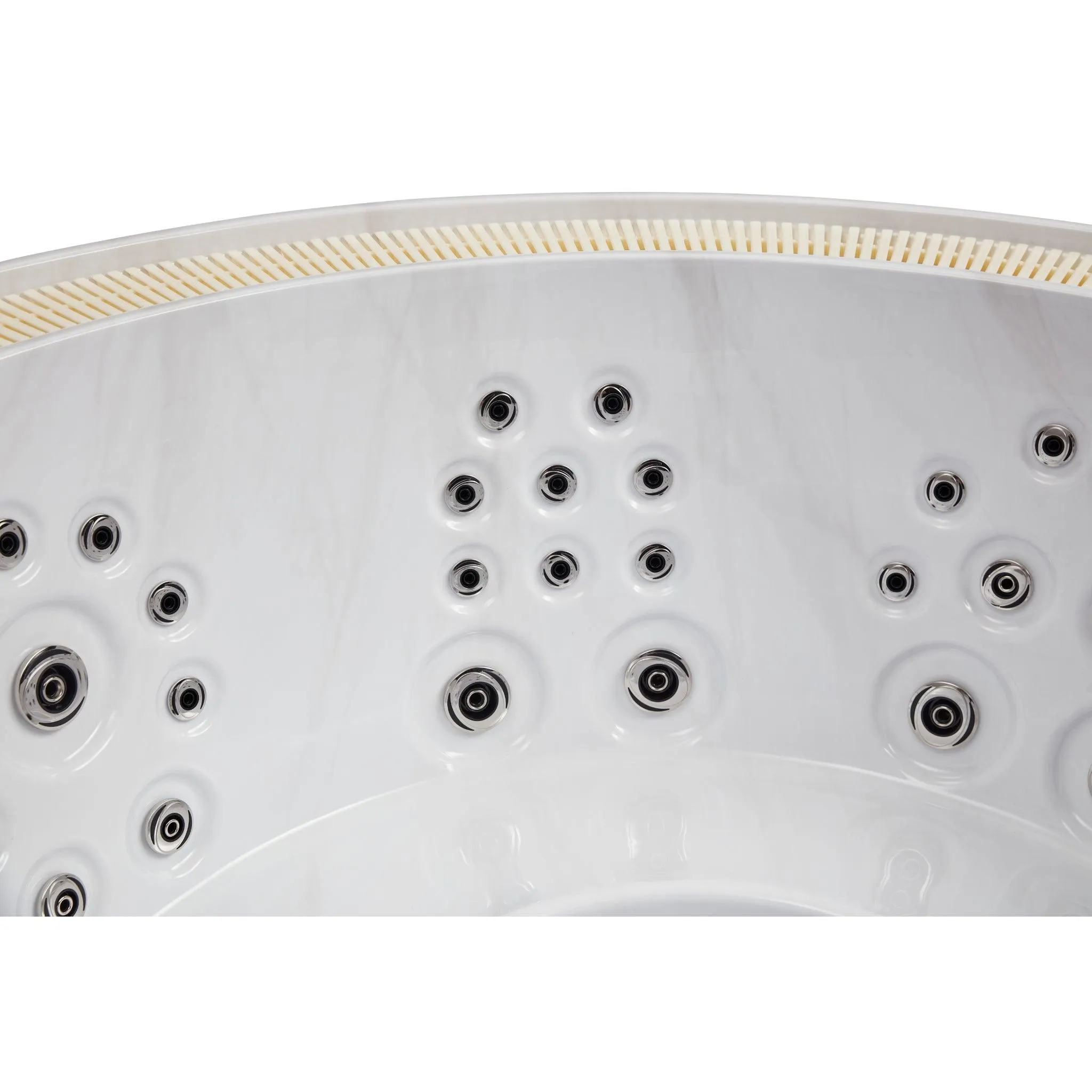 Oscar 6 Person Round Hot Tub Spa with 52 Jets & Bluetooth WS-007