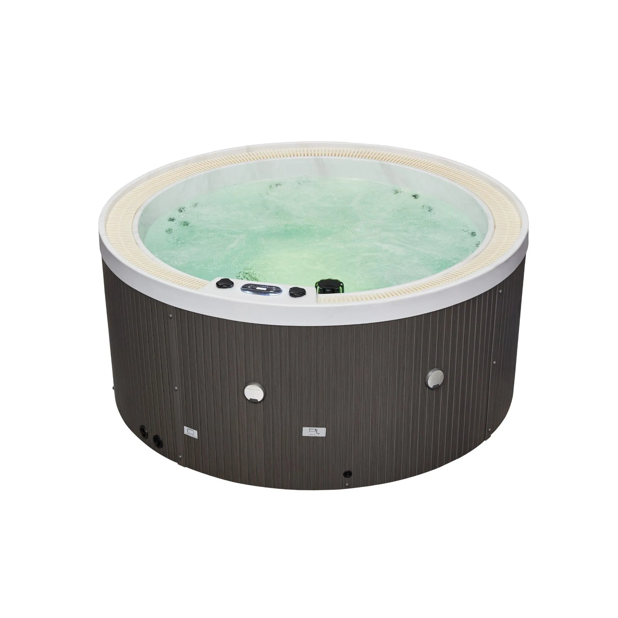 Oscar 6 Person Round Hot Tub Spa with 52 Jets & Bluetooth WS-007