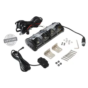 Overland Vehicle Systems - EKO 10" LED Light Bar with Variable Beam, DRL, RGB Back Light & 6 Brightness