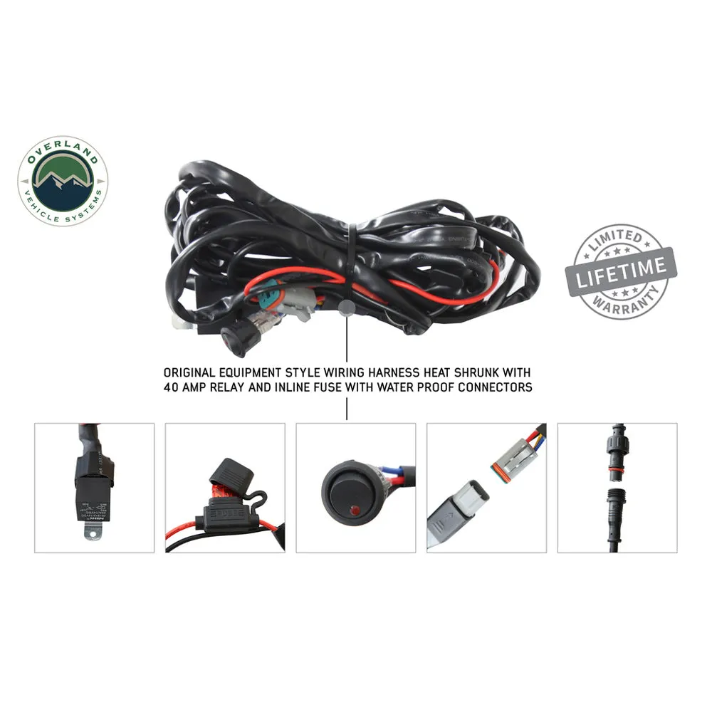 Overland Vehicle Systems - EKO 40" LED Light Bar with Variable Beam, DRL, RGB & 6 Brightness