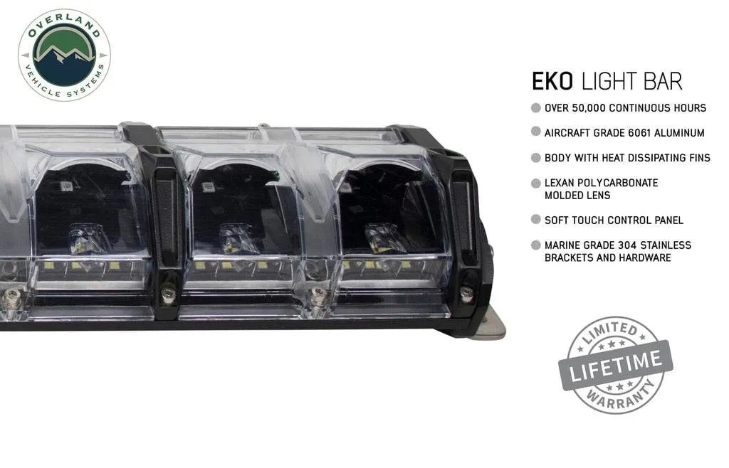 Overland Vehicle Systems EKO 40" LED/RGB Light With Switch, Harness & Mounting Hardware | Universal
