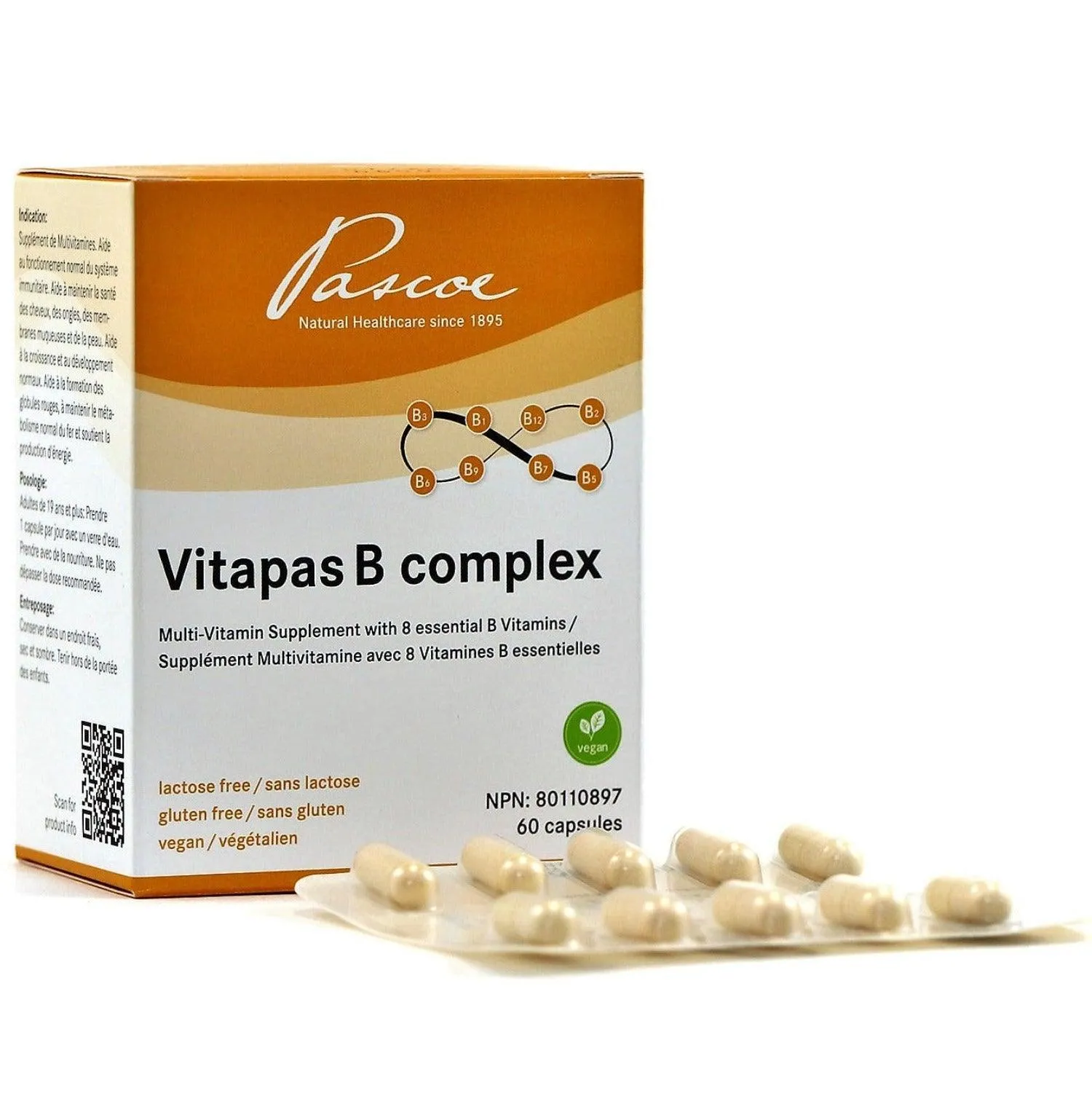 Pascoe Vitapas B Complex 60 Capsules