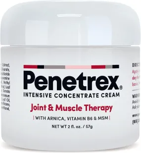 Penetrex Joint & Muscle Therapy 2oz Cream Intensive Concentrate for Joint and Muscle Recovery, Provides Relief for Back, Neck, Hands, Feet Classic 2 Oz (pack of 1)