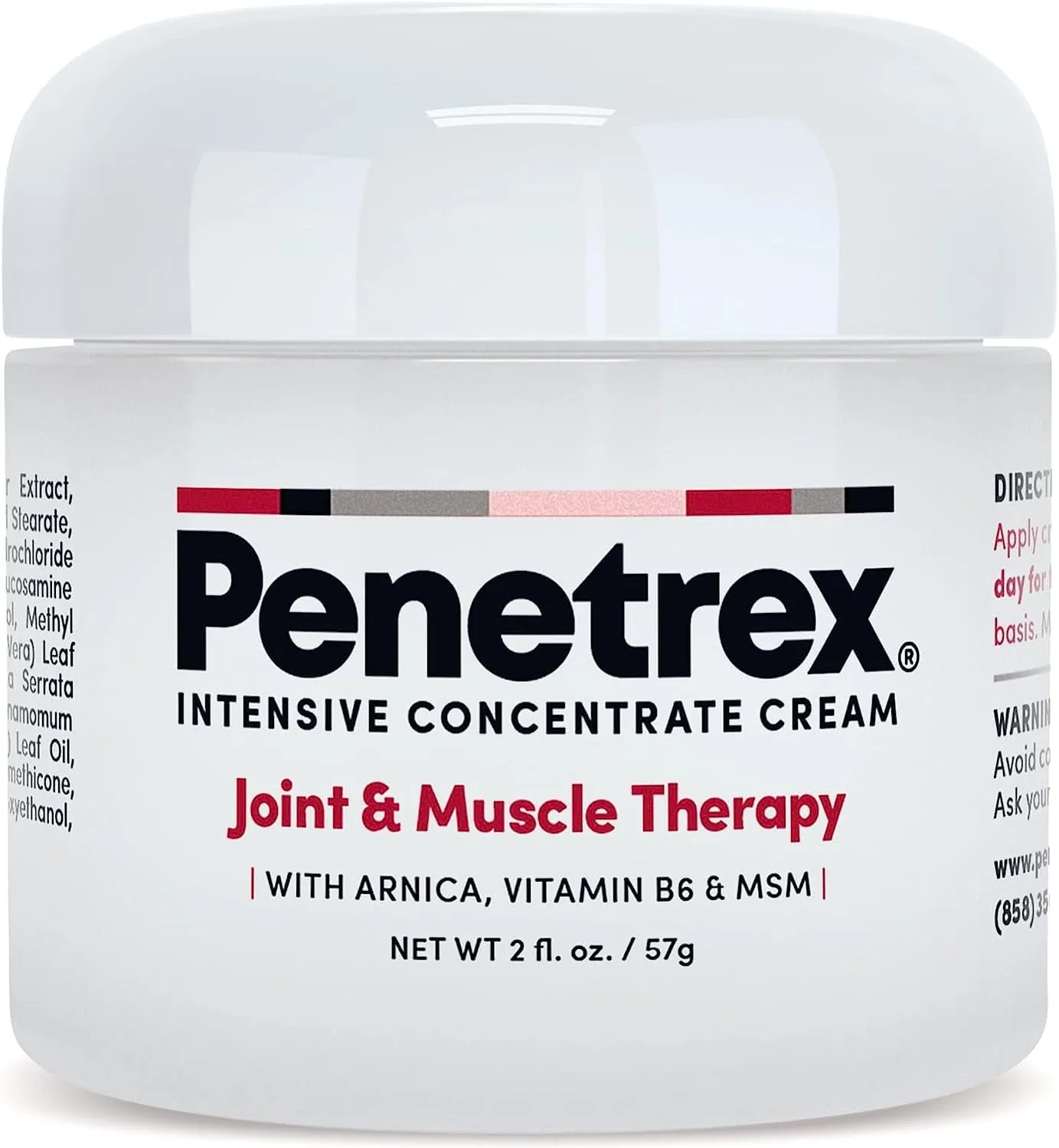 Penetrex Joint & Muscle Therapy 2oz Cream Intensive Concentrate for Joint and Muscle Recovery, Provides Relief for Back, Neck, Hands, Feet Classic 2 Oz (pack of 1)