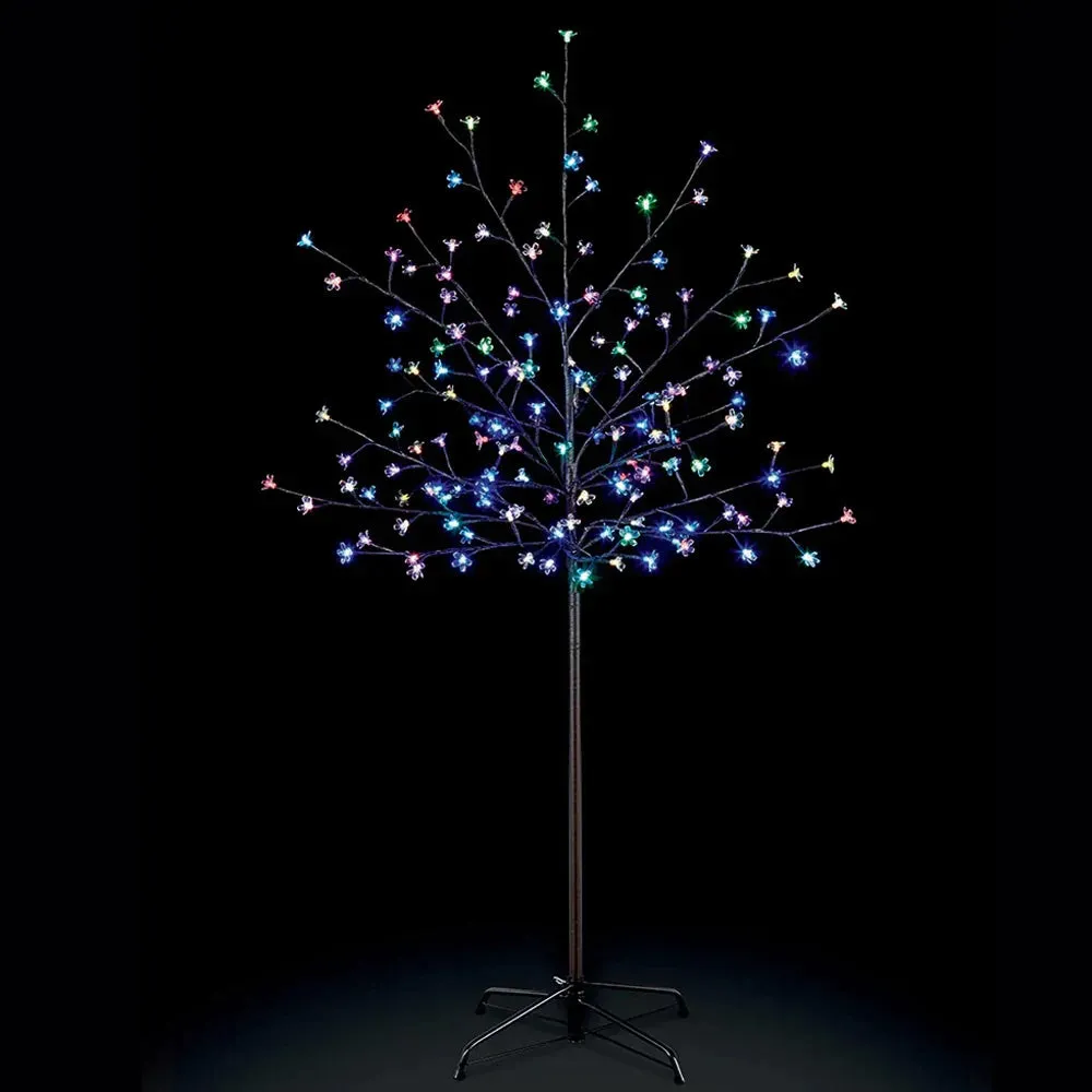 Premier 1.5m/5ft LED Cherry Tree with 150 Colour Changing LEDs