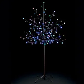 Premier 1.5m/5ft LED Cherry Tree with 150 Colour Changing LEDs