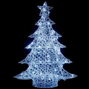 Premier 1m Lit Soft LED Acrylic Christmas Tree