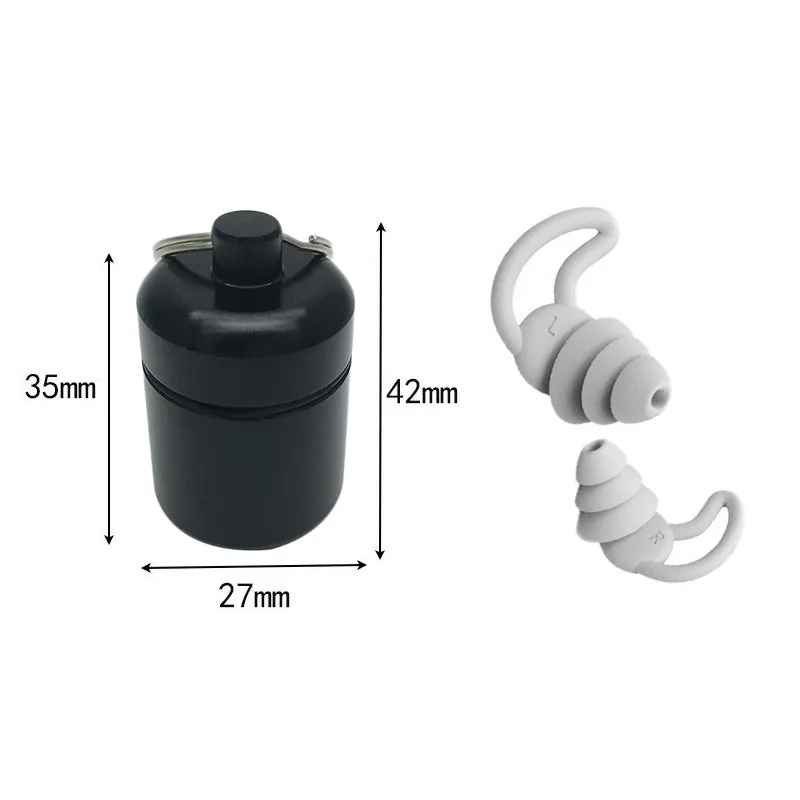 Premium Noise-Reduction Nano Silicone Earplugs