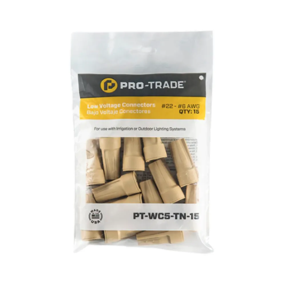 Pro-Trade Tan Wire Connector #22 - #6 AWG