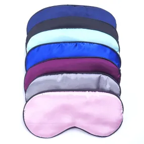 Pure Silk Sleep Eye Mask | Travel Relax Aid | Blindfold Comfort