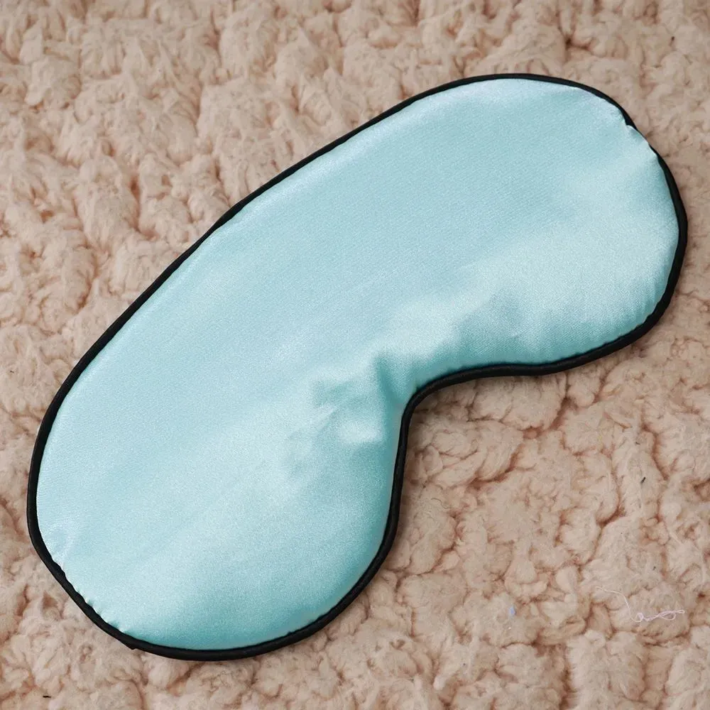 Pure Silk Sleep Eye Mask | Travel Relax Aid | Blindfold Comfort