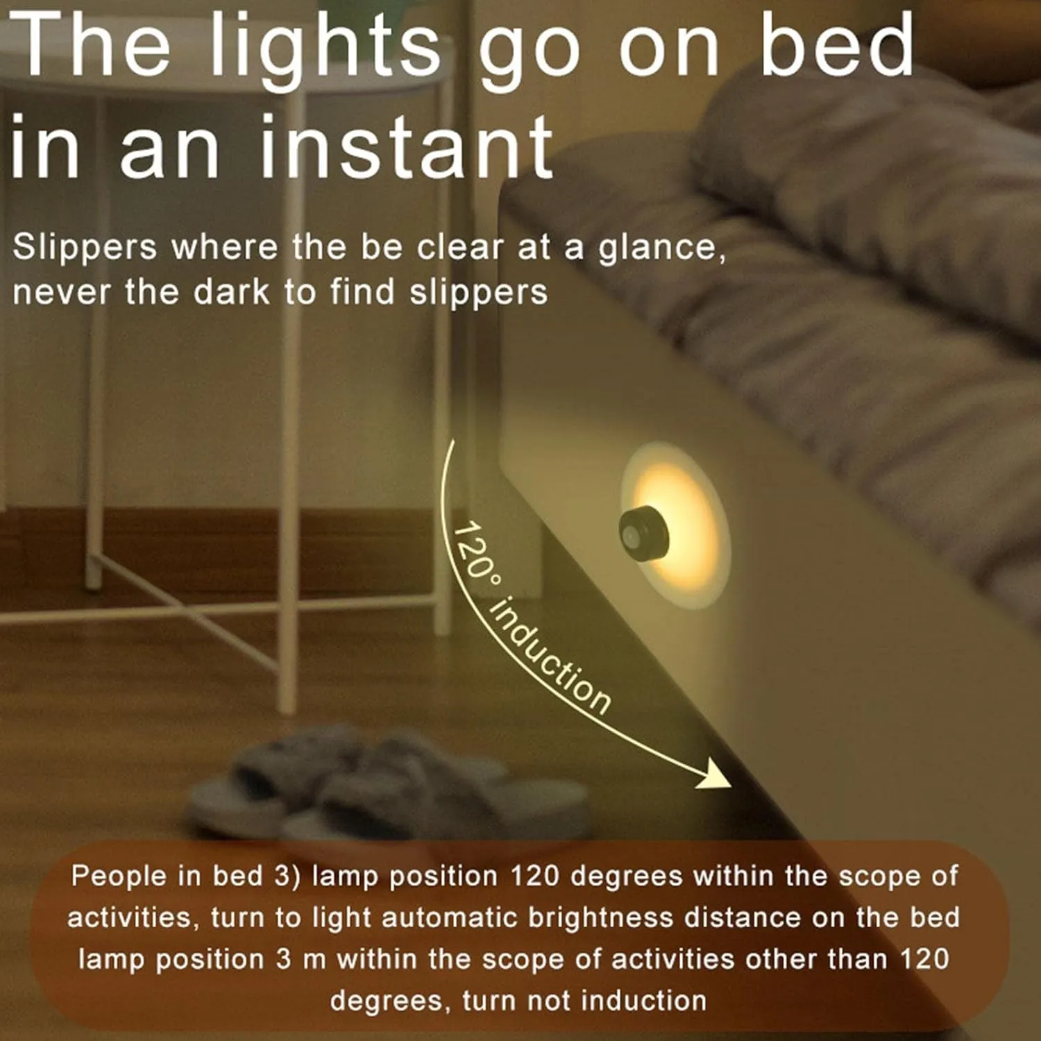 Rechargeable Portable Led Suction Cup Night Light Bl-402