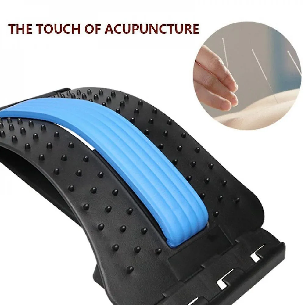 red Back Massager Stretcher Equipment Massage Tools Massageador Magic Stretch Fitness Lumbar Support Relaxation Spine Pain Relief