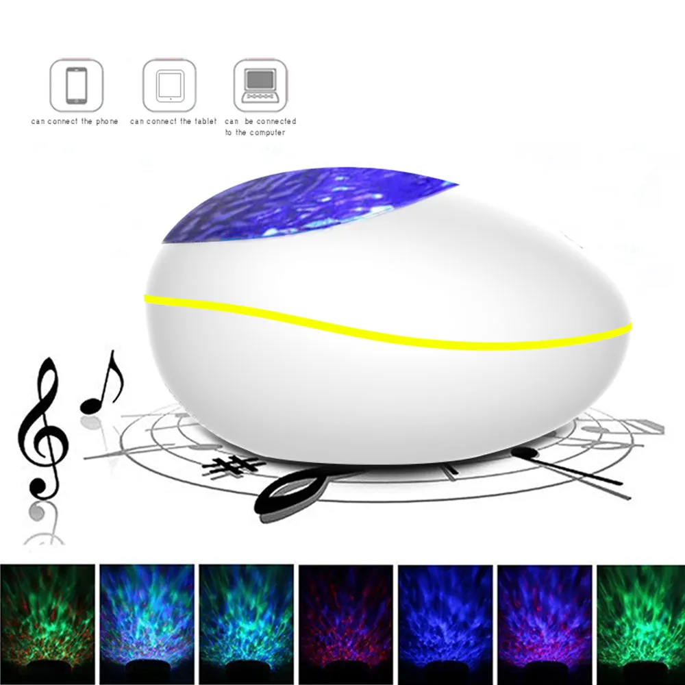 Remote Control Ocean-Wave Projector Light