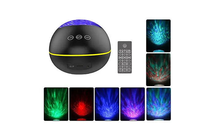 Remote Control Ocean-Wave Projector Light