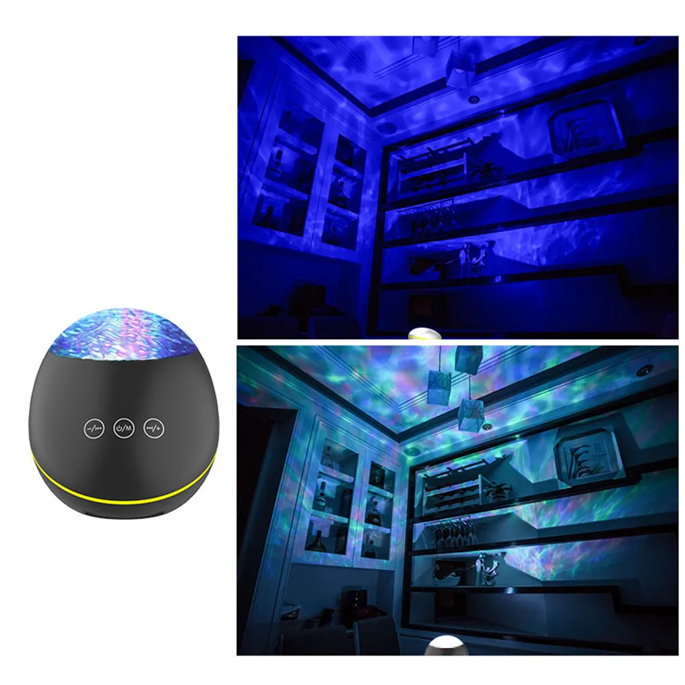 Remote Control Ocean-Wave Projector Light
