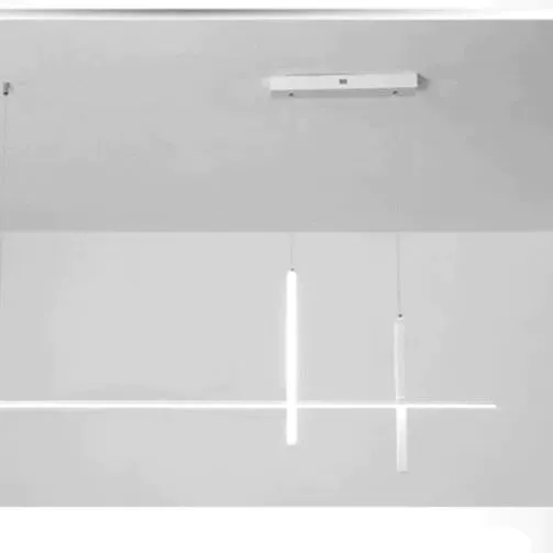 Restaurant Chandelier Led Minimalist Modern Fashion Minimalist Strip Light In The Bedroom Bar Table Lamp Chandelier