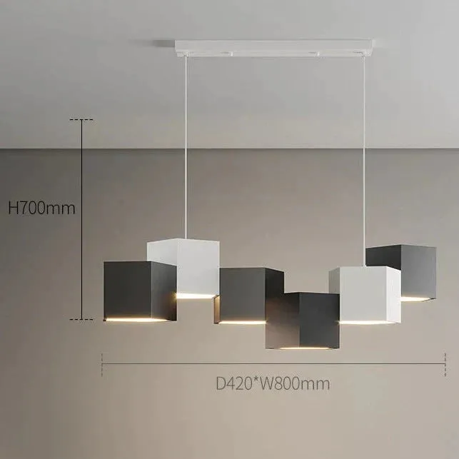 Restaurant Chandelier Simple Modern Creative Home Nordic Style Bar Chandelier Atmosphere Warm Dining Room Lamps