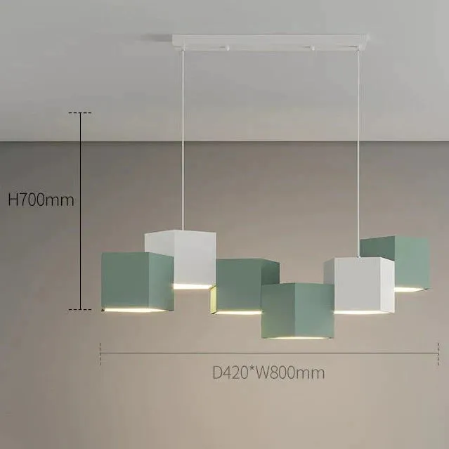 Restaurant Chandelier Simple Modern Creative Home Nordic Style Bar Chandelier Atmosphere Warm Dining Room Lamps