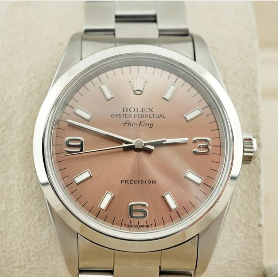 ROLEX - Oyster Perpetual Air King Precision Salmon Dial 34mm