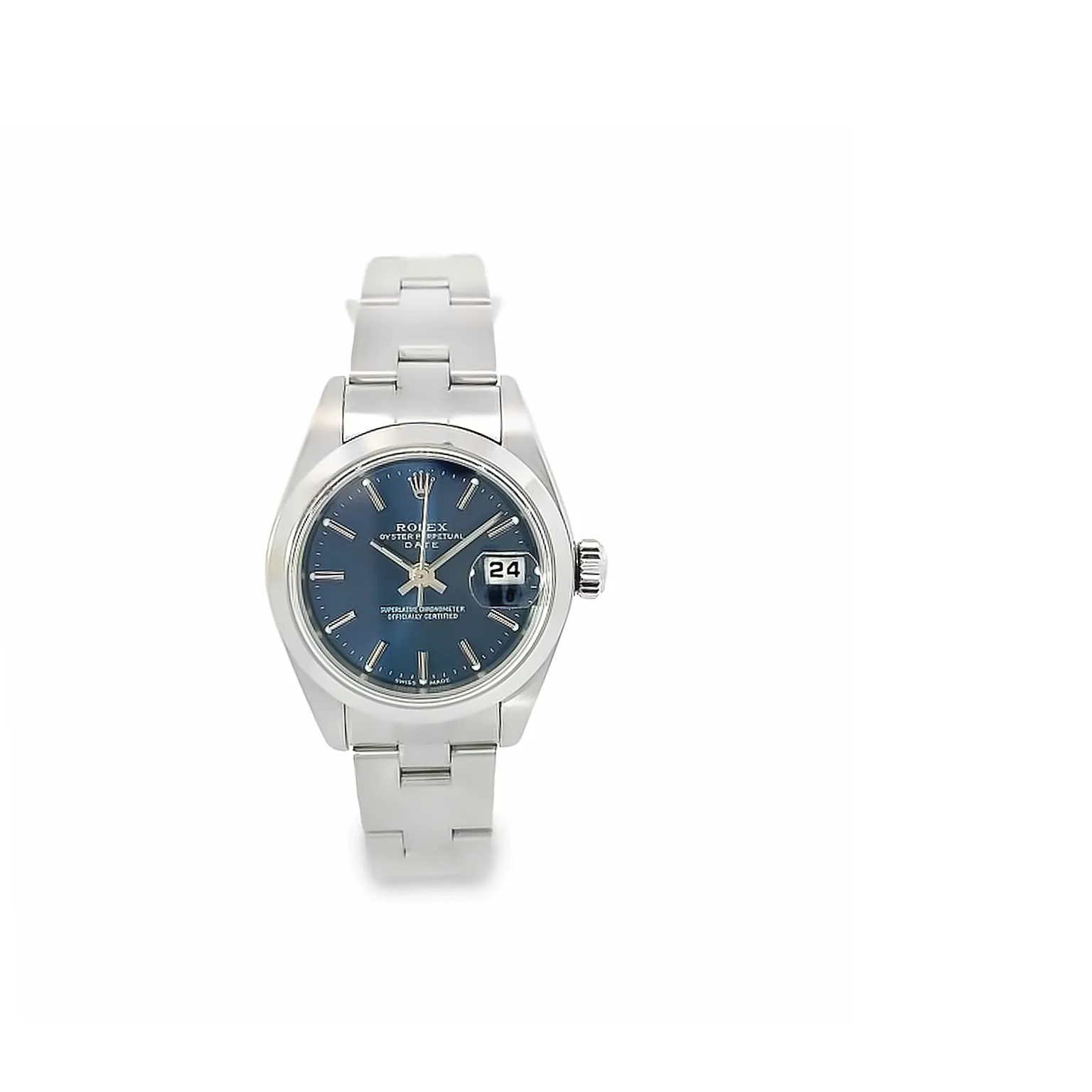 ROLEX - Oyster Perpetual Date Blue Dial 26mm